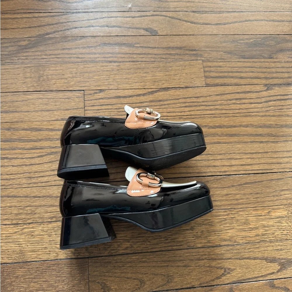 Jeffrey Campbell Student Platform Loafers - Picture 3 of 5